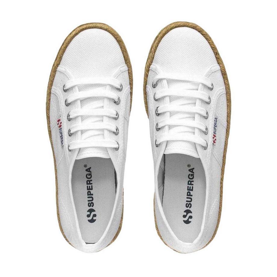 SUPERGA Baskets 2790 avec Semelle Plateforme et Détail Corde  