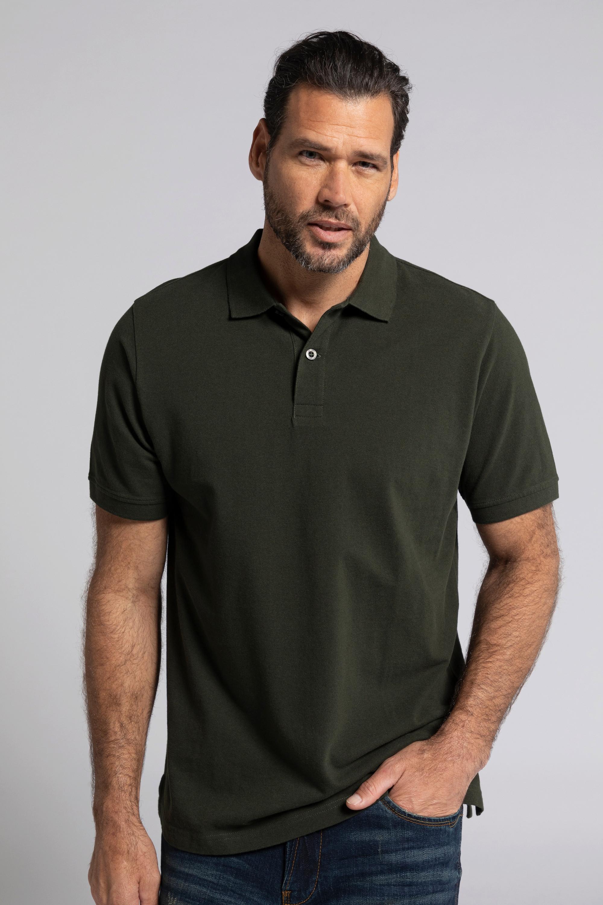 JP1880  Poloshirt, Basic, Halbarm, Piqué, bis 10XL 