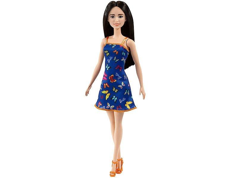 Barbie  Barbie Pop Trendy Blauwe Jurk Met Vlinders 