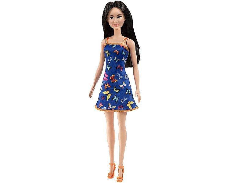 Barbie  Poupée Barbie Trendy Blue Dress With Butterflies 