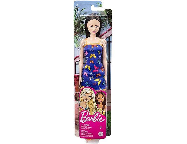 Barbie  Poupée Barbie Trendy Blue Dress With Butterflies 