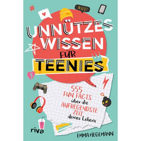 Unnützes Wissen für Teenies Hegemann, Emma Couverture rigide 