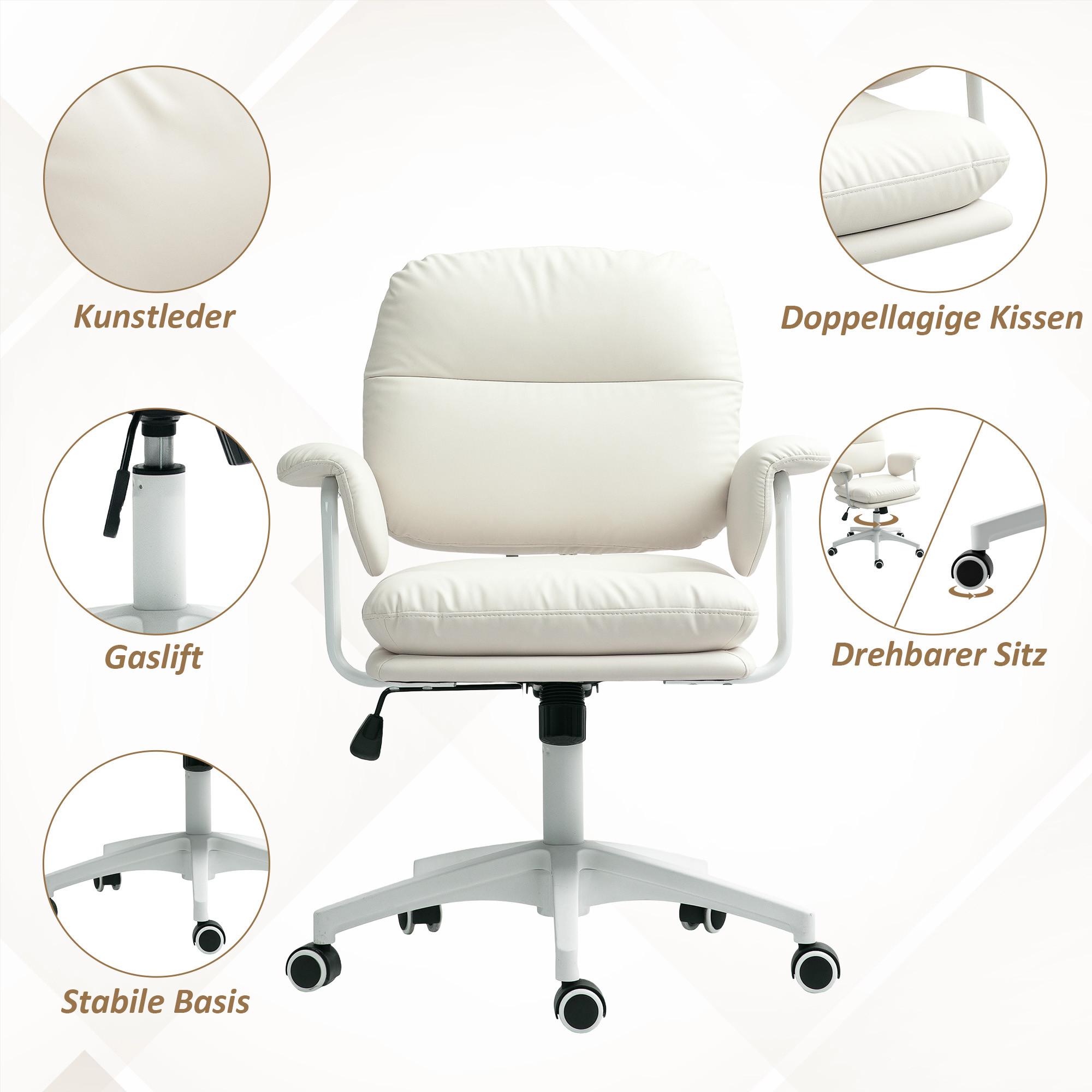 HOMCOM Chaise de bureau  