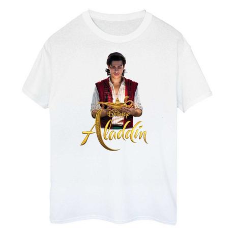 Aladdin Lampe Merveilleuse Imprimé T-Shirt Coupe Cintrée  