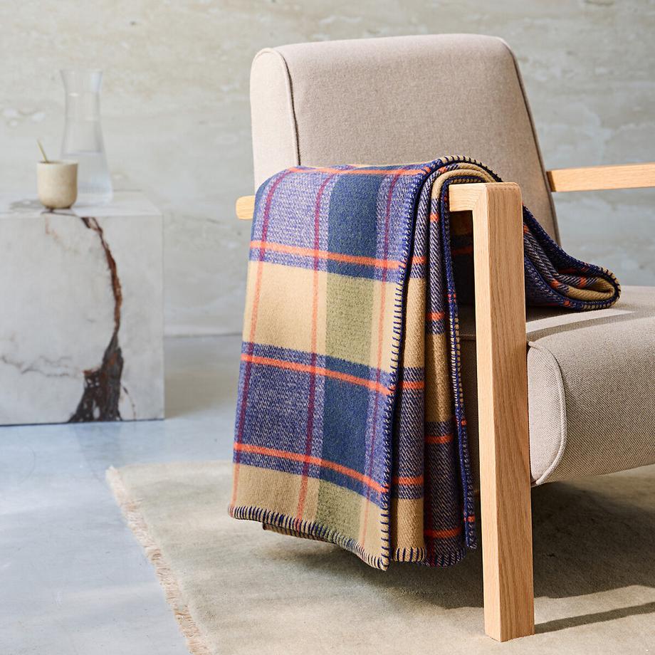 AM.PM Kariertes Plaid aus Wolle  