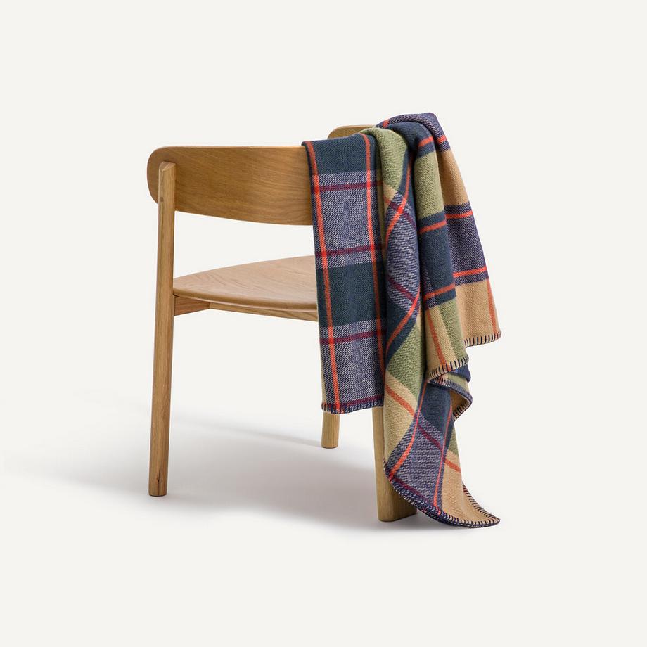 AM.PM Kariertes Plaid aus Wolle  