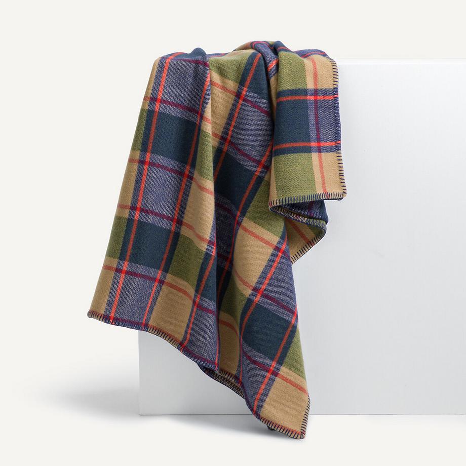 AM.PM Kariertes Plaid aus Wolle  