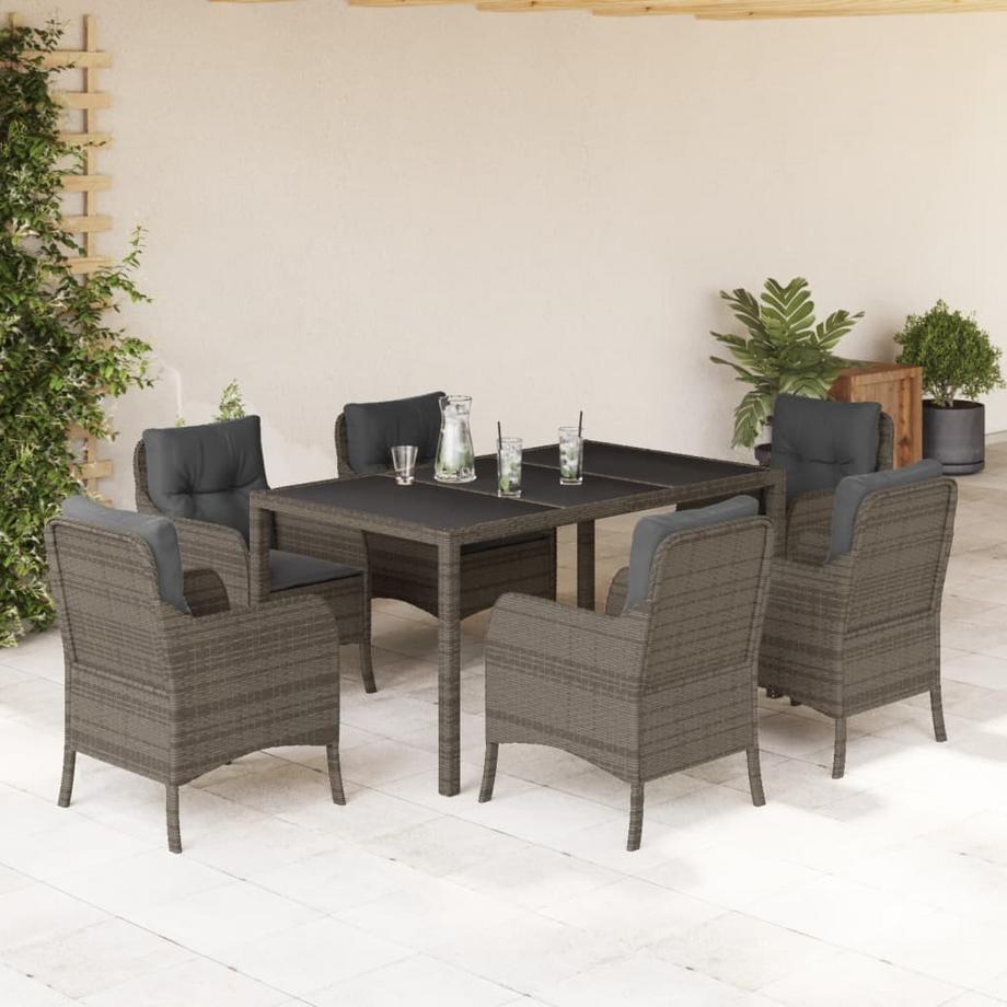 VidaXL Garten essgruppe poly-rattan  