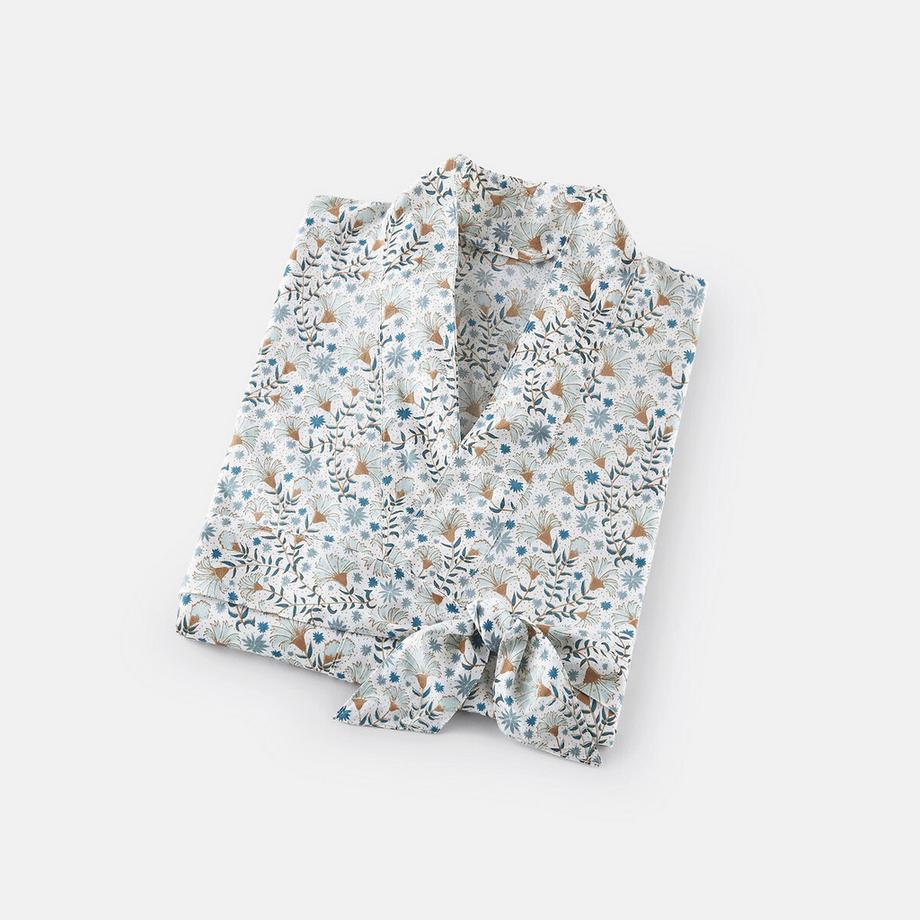 Kimono-Bademantel Kalyan aus Baumwollvoile