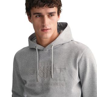 GANT  Sweat-shirt  Confortable à porter-REGULAR TONAL SHIELD HOODIE 