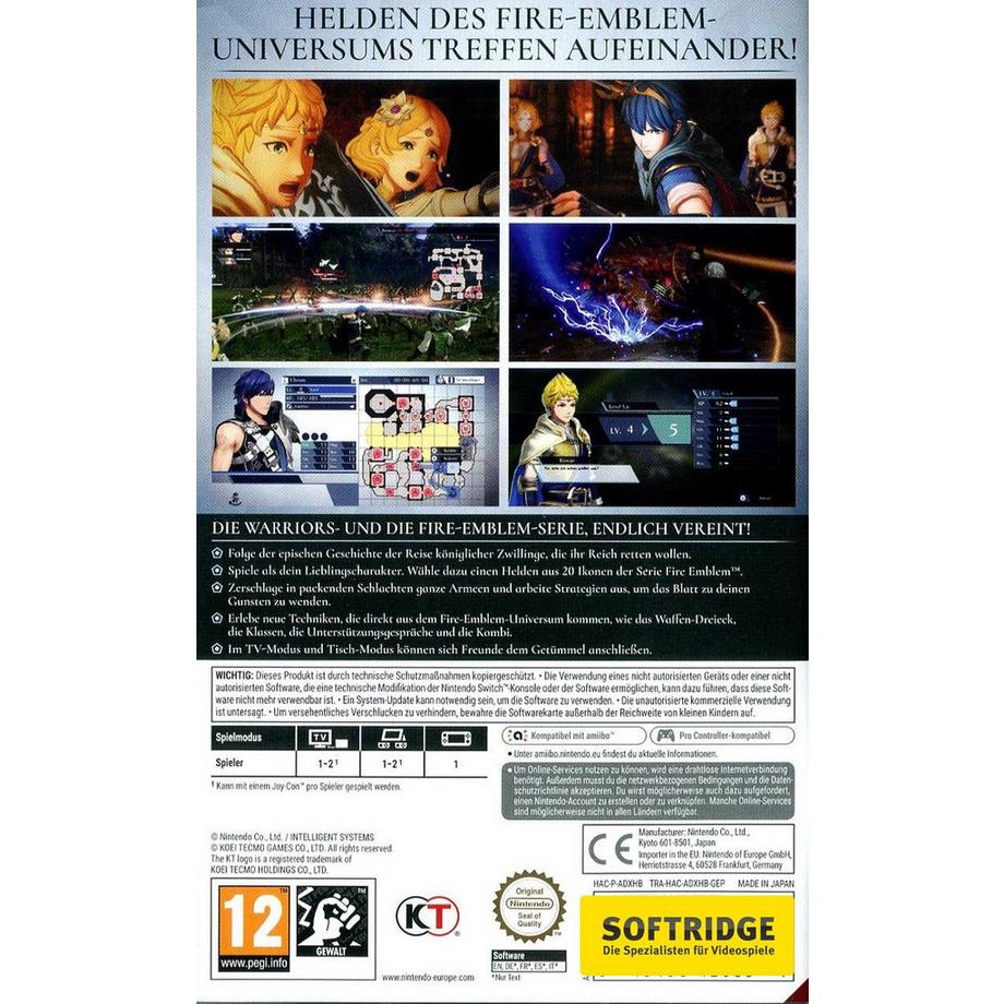 Nintendo  Fire Emblem Warriors 