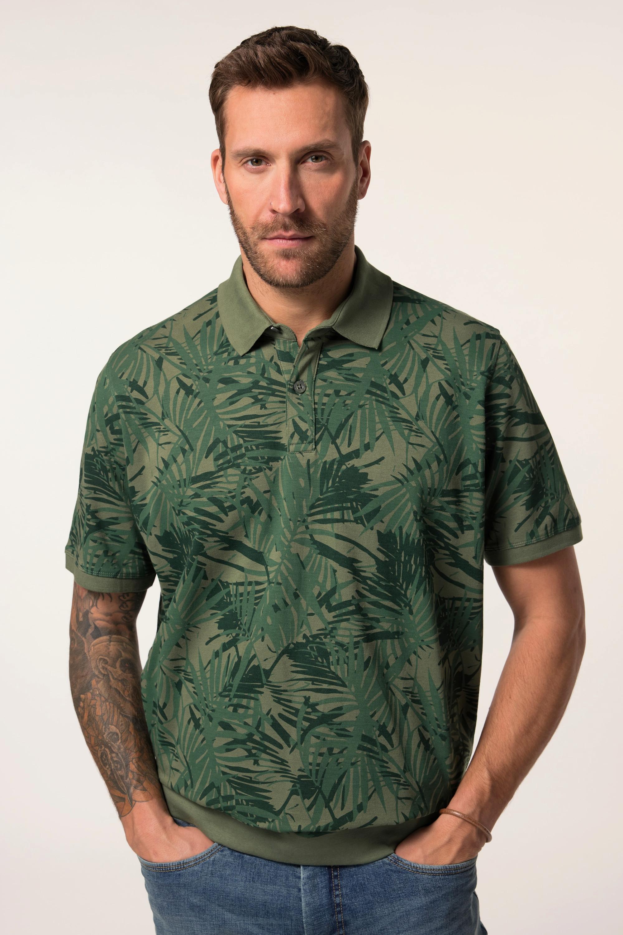 JP1880 Polo Piqué Manches Courtes Imprimé All-Over  