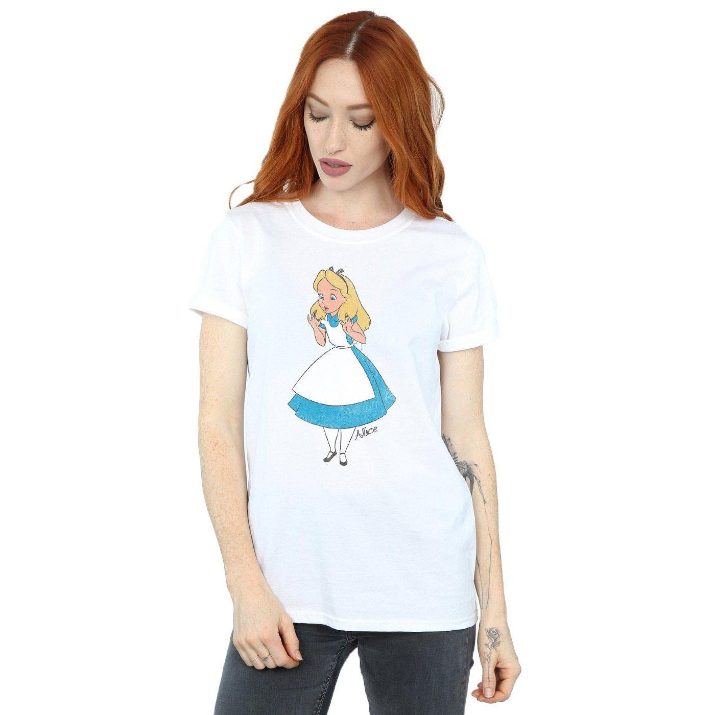 Alice in Wonderland Alice im Wunderland Classic Bedrucktes T-Shirt  