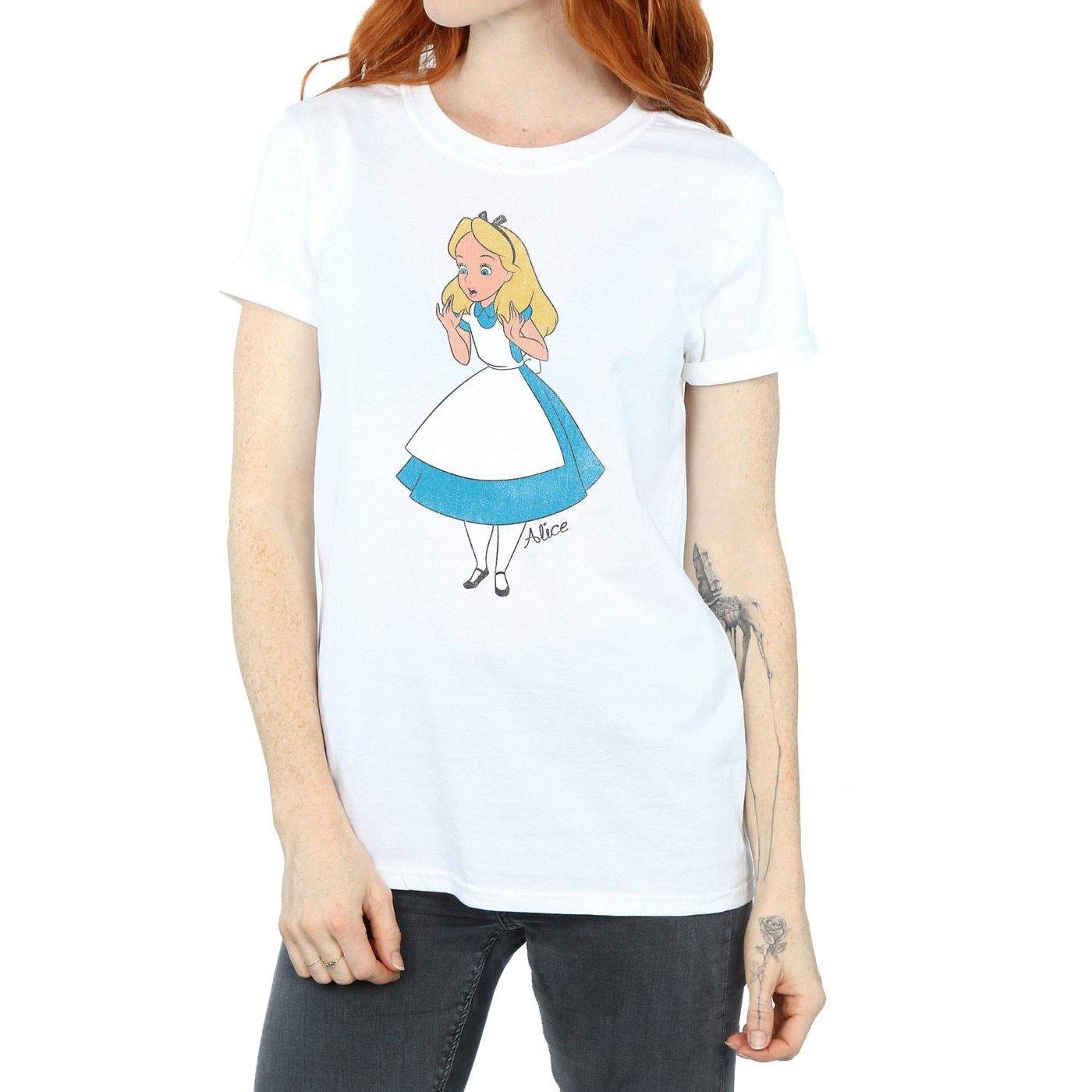 Alice in Wonderland Alice nel Paese delle Meraviglie Classic T-Shirt Stampata  