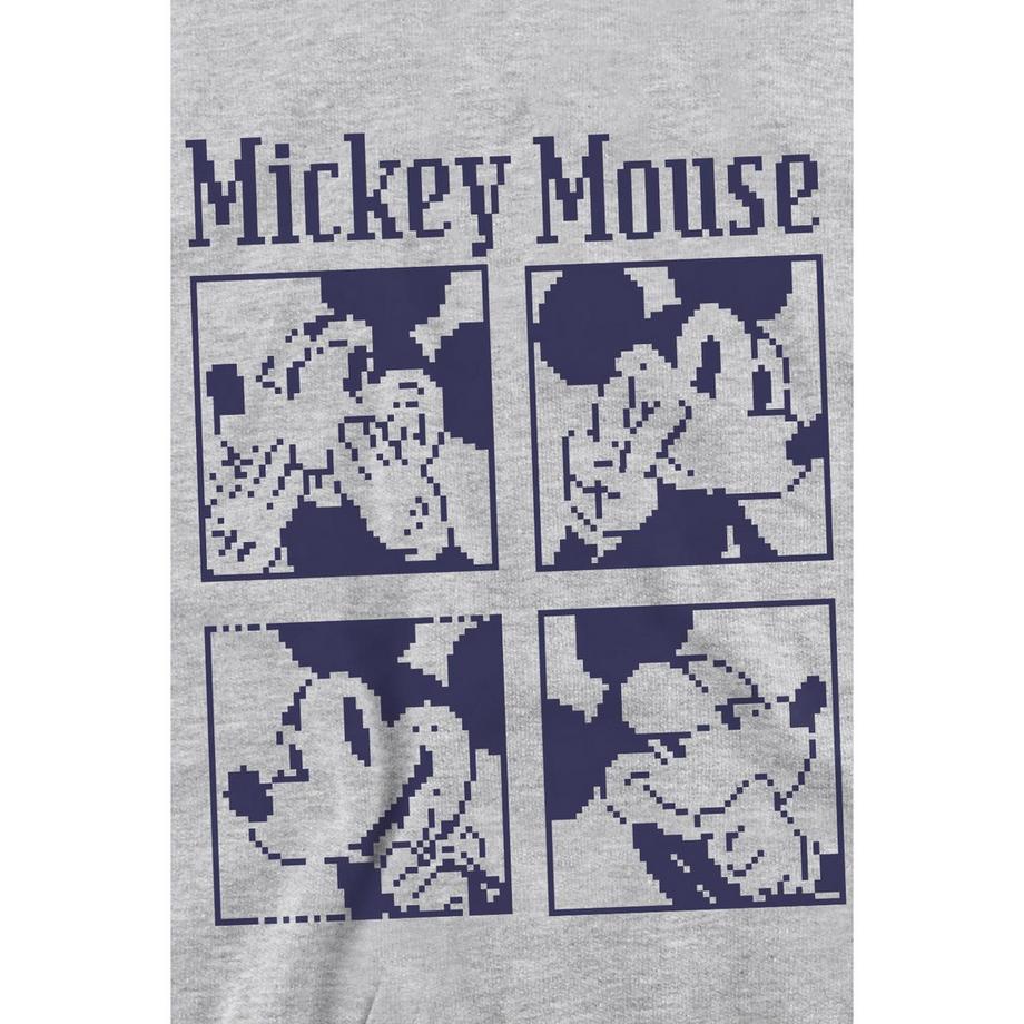 Disney Mickey Mouse Grafik Print Sweatshirt  