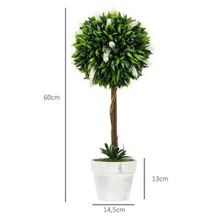 HOMCOM plante artificielle  