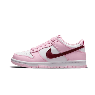 NIKE  Nike Dunk Low Pink Red White 