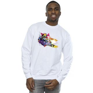 MARVEL  Guardians Of The Galaxy Abstract Rocket Raccoon Sweatshirt 