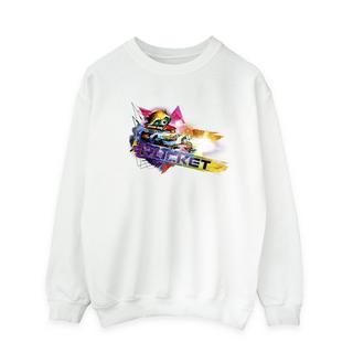 MARVEL  Guardians Of The Galaxy Abstract Rocket Raccoon Sweatshirt 