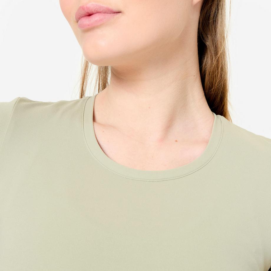 DOMYOS  T-Shirt Yoga Pilates dehnbar weich 