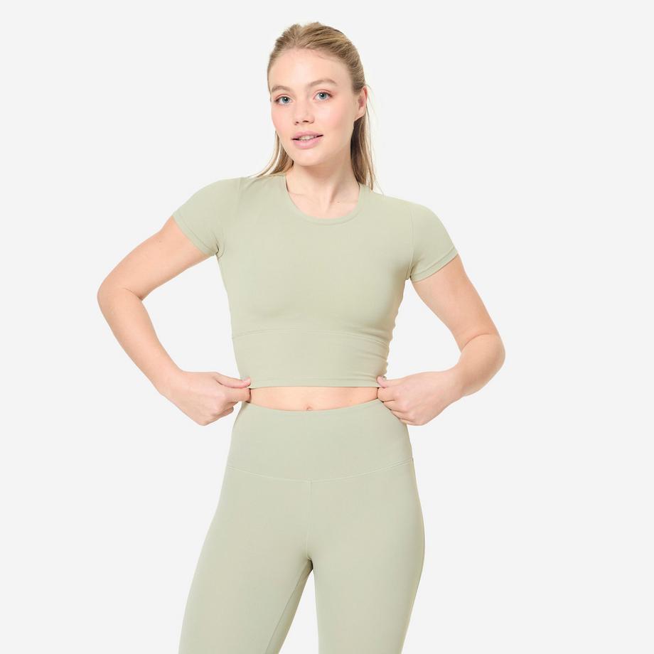 T-shirt yoga pilates extensible doux