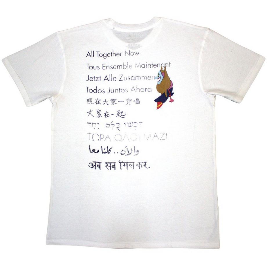 The Beatles  Yellow Submarine T-ShirtRückseitiger Aufdruck 