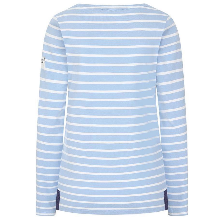 Lazy Jacks Breton Gestreiftes Langarm Oberteil  