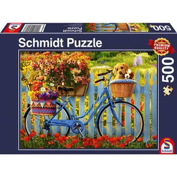 Puzzle Sonntagsausflug mit guten Freunden (500Teile)
