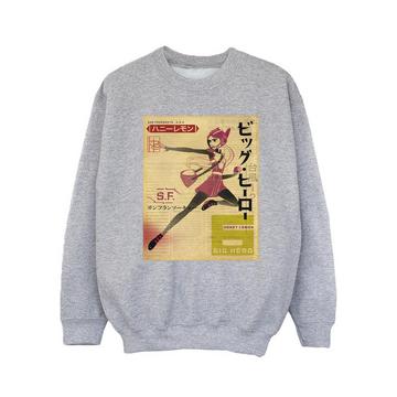 Big Hero 6 Baymax Honey Lemon Newspaper Sweatshirt