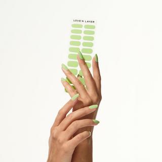 Lovenlayer  Nagelfolie Solid Cool Green 