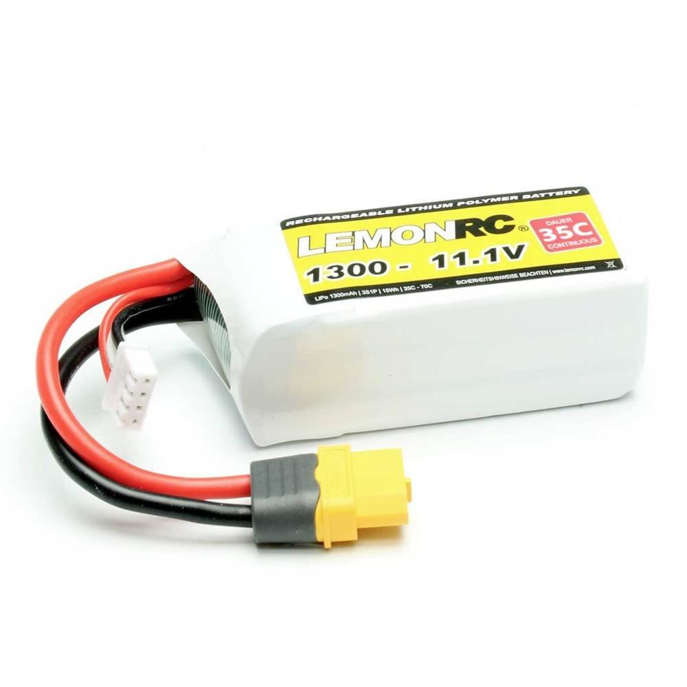 LemonRC  Modellbau-Akkupack (LiPo) 11.1 V 1300 mAh Zellen-Zahl: 3 35 C Softcase XT60 