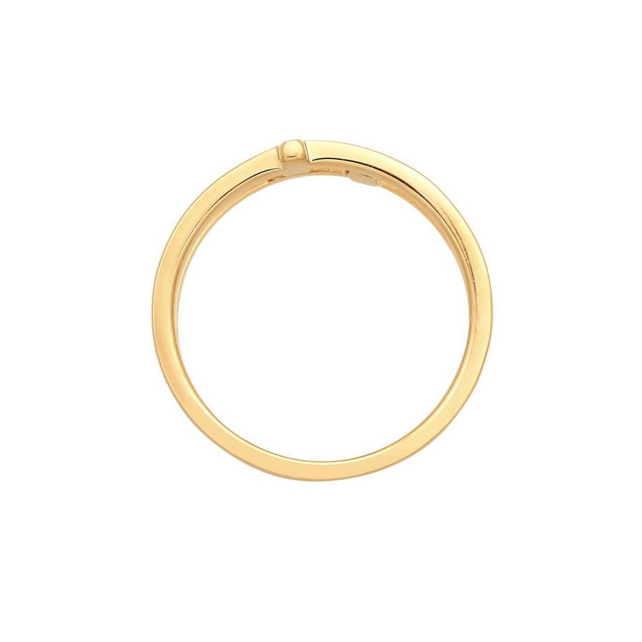 Kuzzoi  Ring  Kreuz Double 925 Silber 