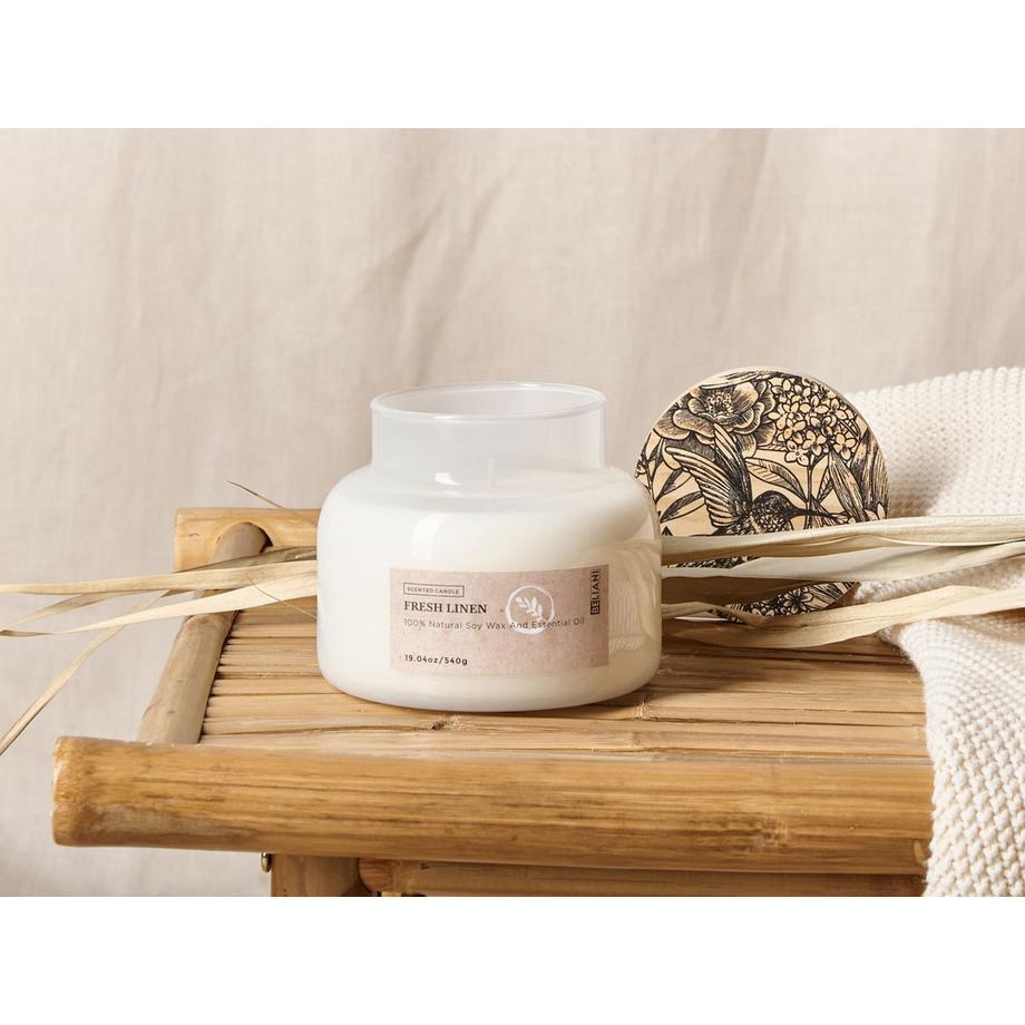 Beliani Candela Profumata en Cera di Soia DELIGHT BLISS  