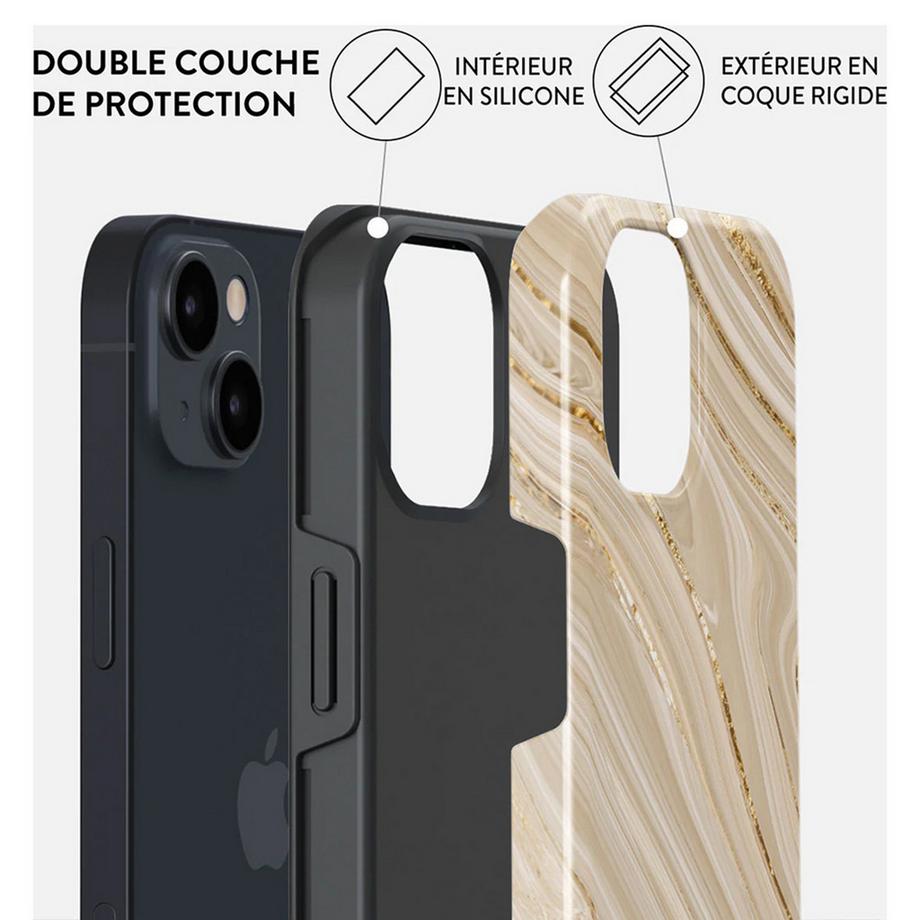 Burga  Custodia per iPhone 15 Tough Full Glam 