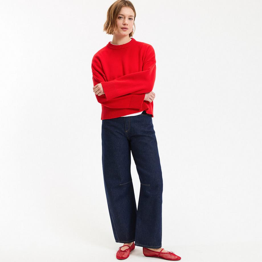 La Redoute Collections Jeans Barrel Larghi  