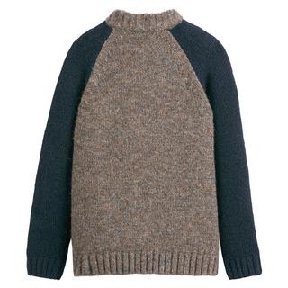 La Redoute Collections  Grobstrickpullover mit rundem Ausschnitt 