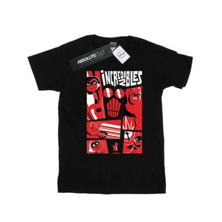 The Incredibles The Incredibles T-Shirt Panneau de Bande Dessinée  