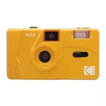 Kodak M35 Kompakt-Analogkamera 24x36 Gelb Wiederverwendbar