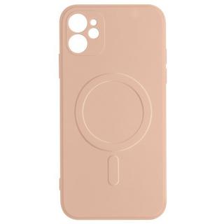 Avizar  Cover MagSafe per iPhone 12 rosa pesca 