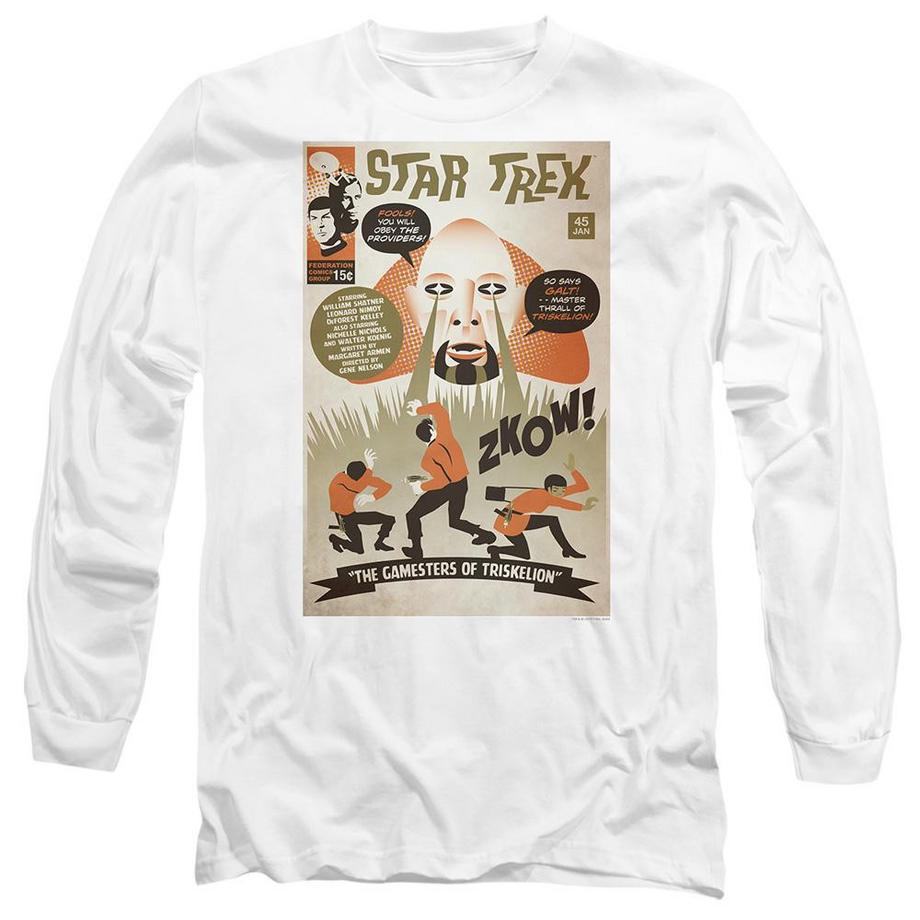 Star Trek The Original Series Episode 45 T-Shirt Maniche Lunghe  