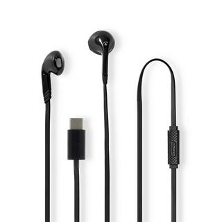Nedis  Auricolari cablati | USB-C™ | Lunghezza cavo: 1,20 m | Microfono integrato | Controllo volume | Nero 