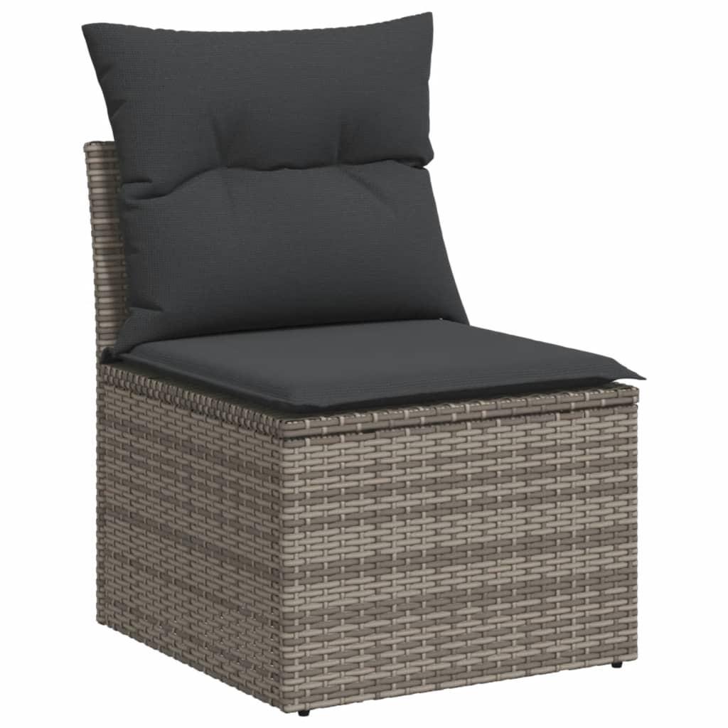 VidaXL Gartensofa poly-rattan  