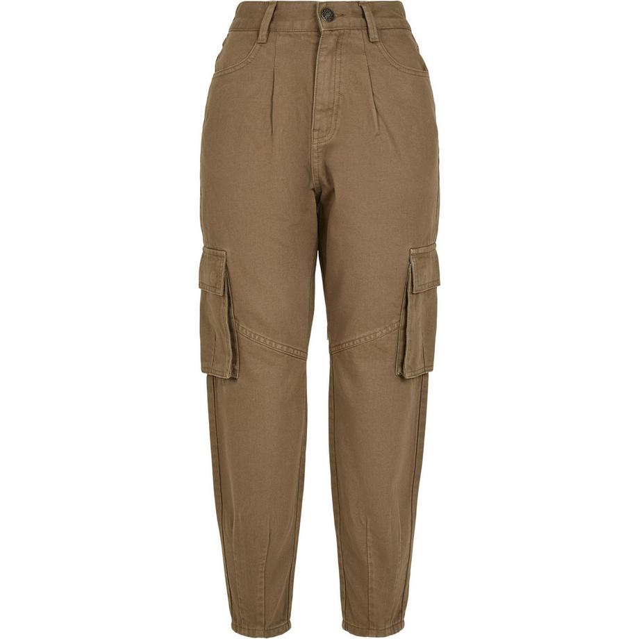 damen-cargohose fit twill