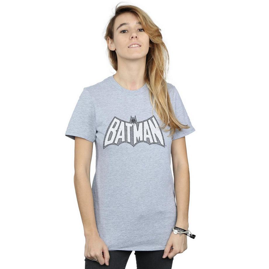 DC COMICS Batman Logo T-Shirt Vestibilità Rilassata  