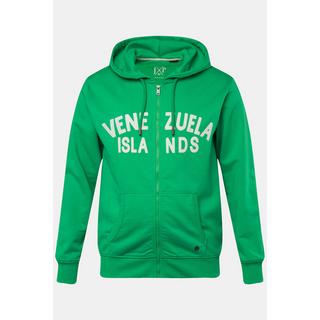 JP1880 Hoodie Jacke Badges Kapuze  