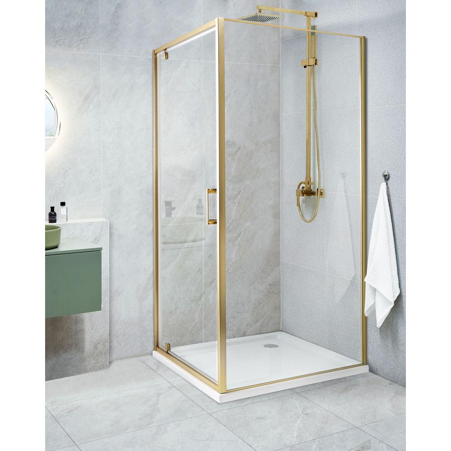 Beliani Cabina doccia en Vetro temperato  DARLI  