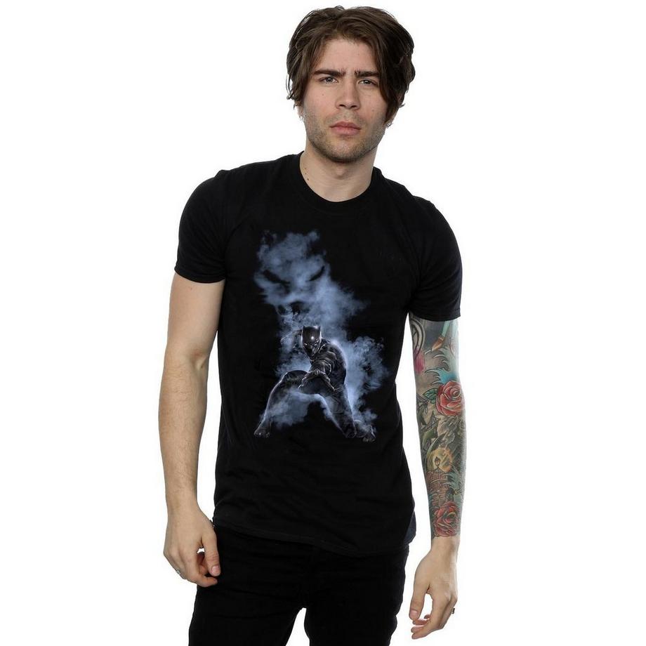 MARVEL Black Panther T-Shirt Stampa Grafica  