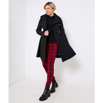 Vielseitigerer Mantel mit großem Kragen