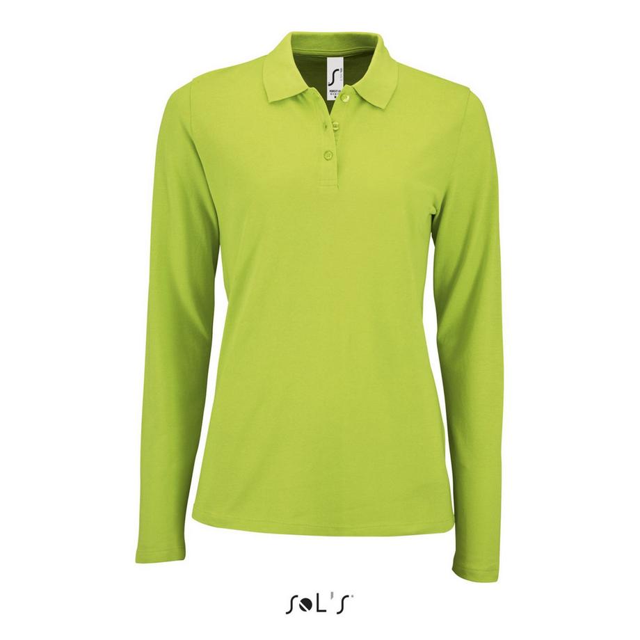 SOLS Perfect Langarm Poloshirt  