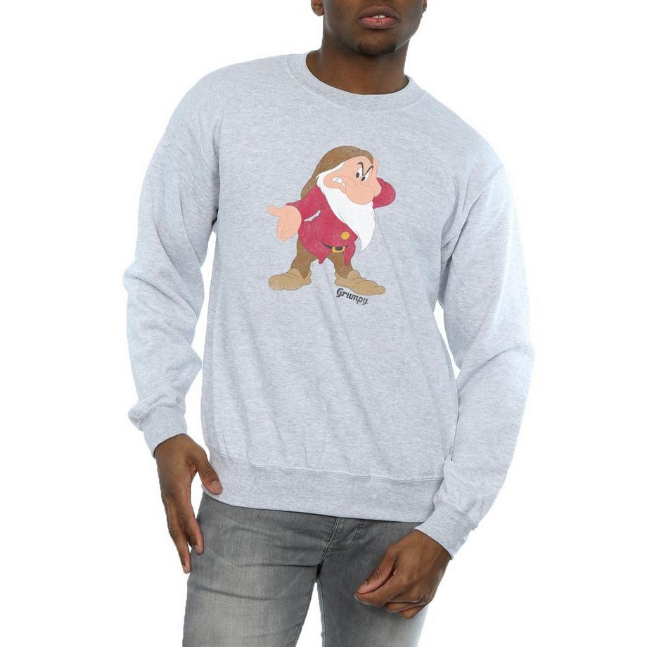 Disney Grumpy Dwarf Sweatshirt Col Rond  